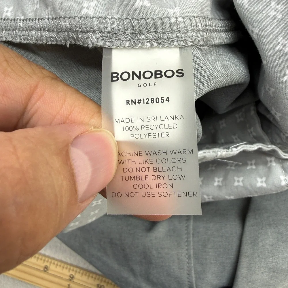 Bonobos Golf Shorts Mens 40 Grey Standard 7 Inch Inseam Performance Stretch